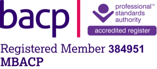 Rebecca Flintham, registered member of BACP - British Association of Counselling and Psychotherapy, member number 384951